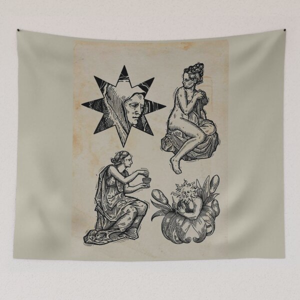 Item preview, Symbolism- The Magician, The Nakedness, The Blossoming and Fragility designed and sold by PatronesKawai.