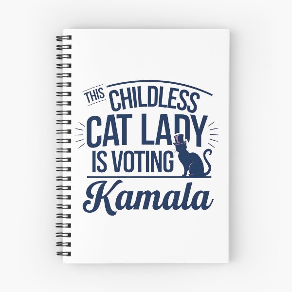 Item preview, This Childless Cat Lady is Voting Kamala designed and sold by TahfahTk.
