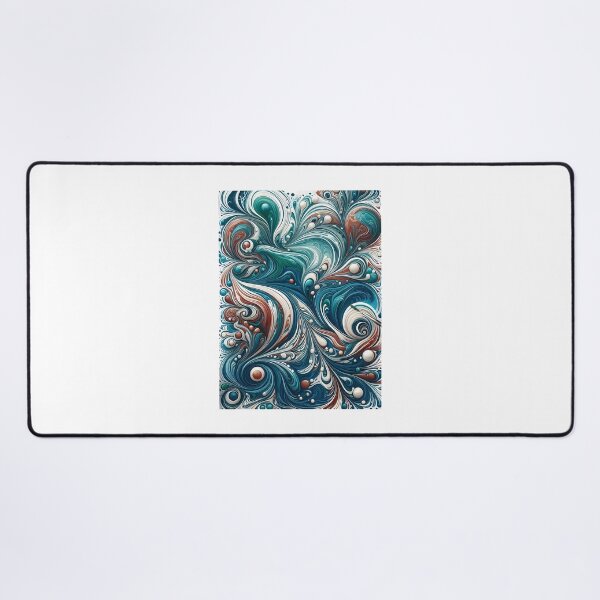 Item preview, Aqua Swirl Elegance designed and sold by moba--mania.