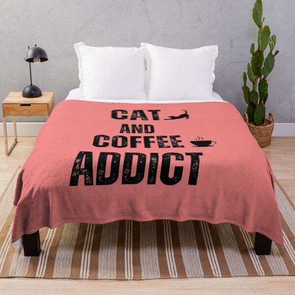 Item preview, Cat and coffee addict designed and sold by Designfs.