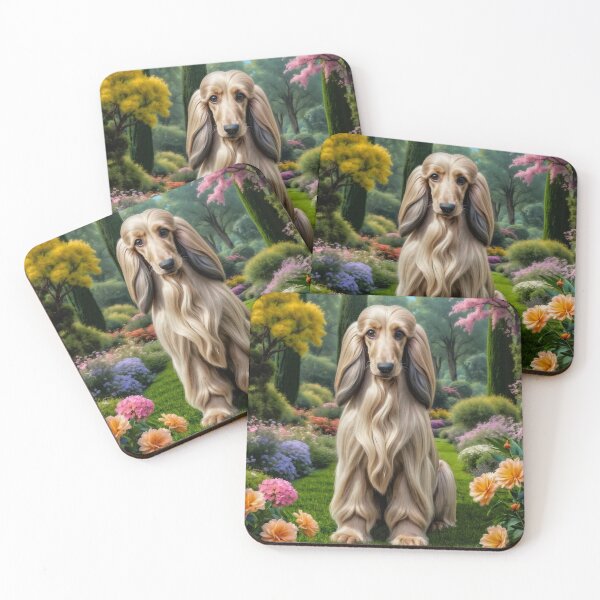 Artikelvorschau, Axel Afghanischer Windhund Welpe Kunst entworfen und verkauft von Heart and Soul Studio.