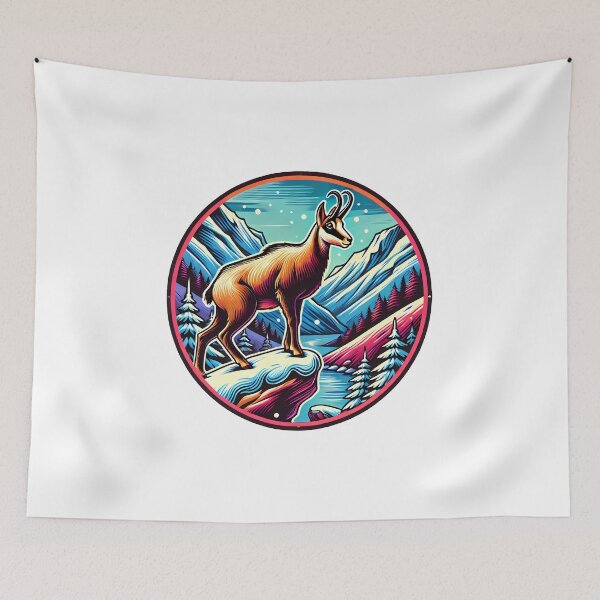 Item preview, Alpine chamois, Hiking and camping designed and sold by nodij.