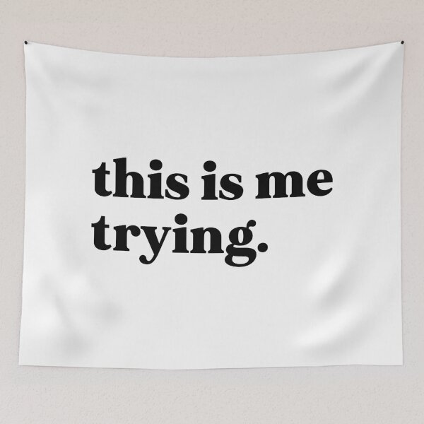Item preview, This is me trying designed and sold by weirdly weird.