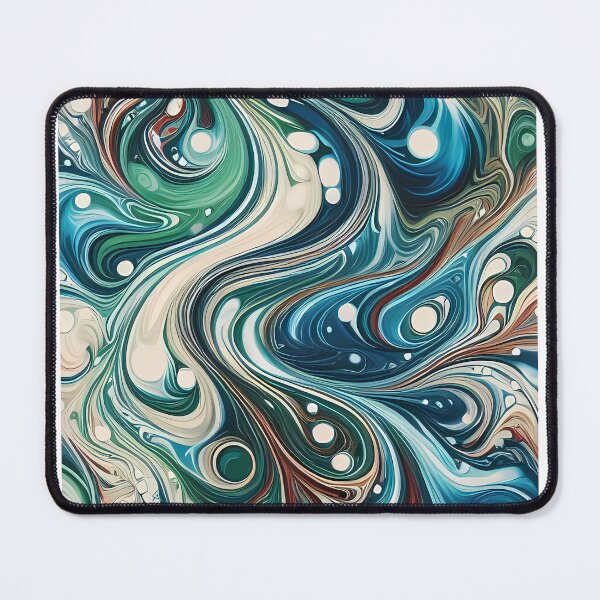 Item preview, Aqua Swirl Elegance designed and sold by moba--mania.