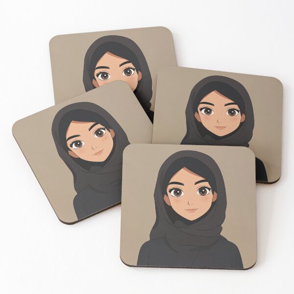 Item preview, Emirati woman | Anime style designed and sold by ComicsFactory.