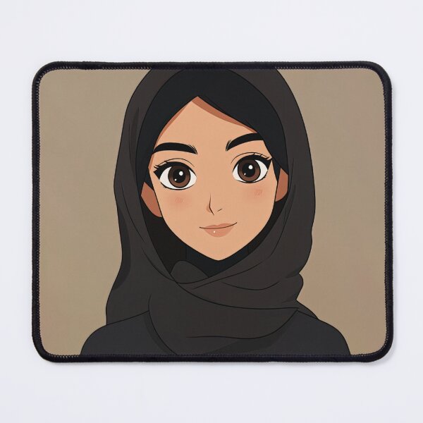 Item preview, Emirati woman | Anime style designed and sold by ComicsFactory.