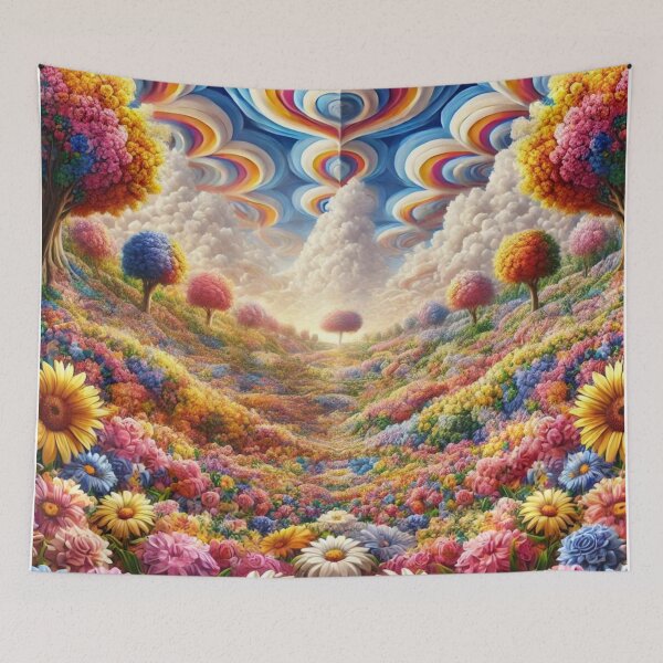 Item preview, Ecstasy in Bloom: Infinite Floral Paradise designed and sold by Meta2Physical.