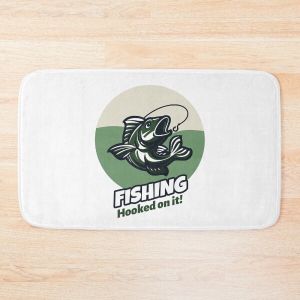 Item preview, Fishing hooked on it!  designed and sold by GuesthozGraphix.