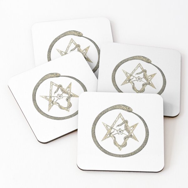 Item preview, Symbolism - The star inside the Uruboros designed and sold by PatronesKawai.