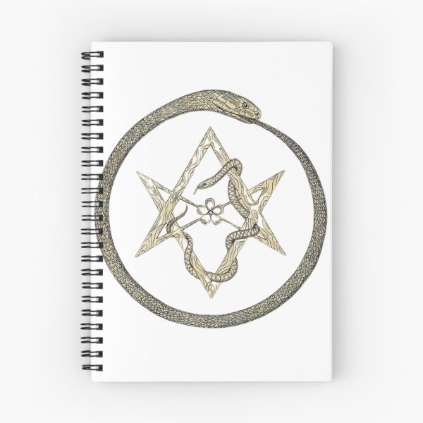 Item preview, Symbolism - The star inside the Uruboros designed and sold by PatronesKawai.