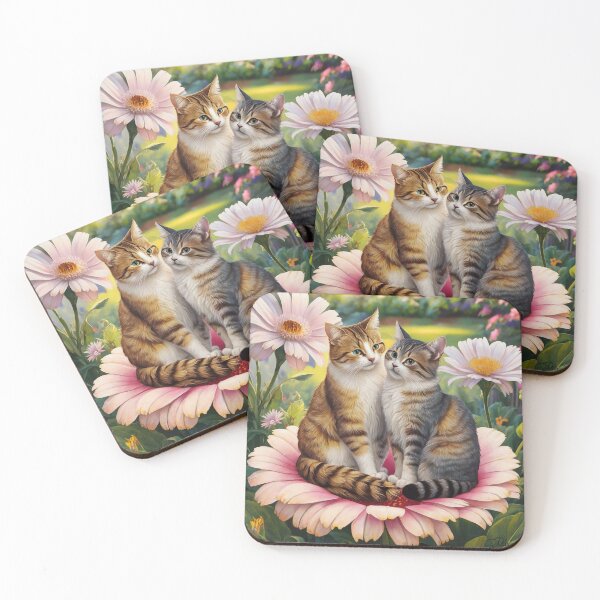 Item preview, furry friends in the park designed and sold by elegantpaterns.