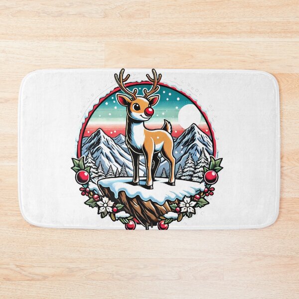 Item preview, Rudolph the Red-Nosed Reindeer Hiking and Camping designed and sold by nodij.