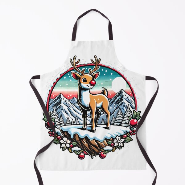 Item preview, Rudolph the Red-Nosed Reindeer Hiking and Camping designed and sold by nodij.