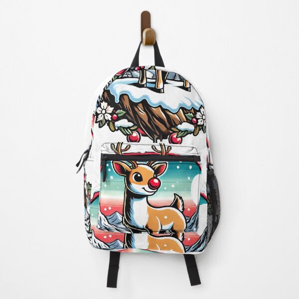 Item preview, Rudolph the Red-Nosed Reindeer Hiking and Camping designed and sold by nodij.