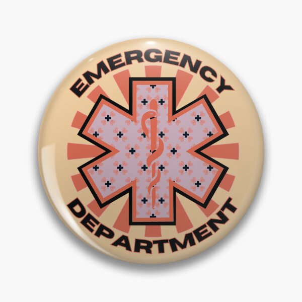 Item preview, Emergency Department Med Star 3 Design designed and sold by TMG Tees.