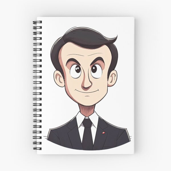 Item preview, Emmanuel Macron, France | Anime style designed and sold by ComicsFactory.