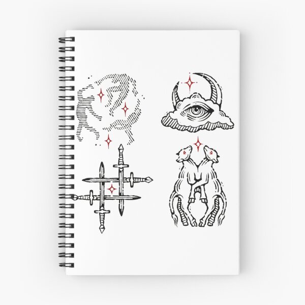 Item preview, Symbolism- The Shadows, the Eye behind the Night, the Lambs and the Swords designed and sold by PatronesKawai.