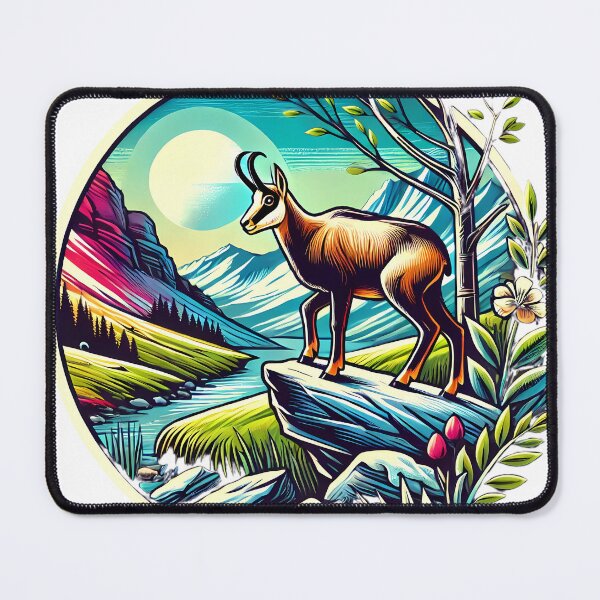 Item preview, Alpine chamois, Hiking and camping designed and sold by nodij.