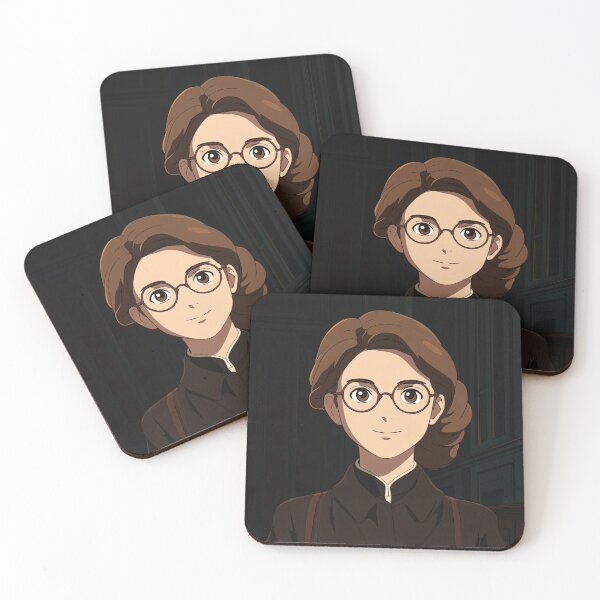 Item preview, Emmy Noether | Anime style designed and sold by ComicsFactory.
