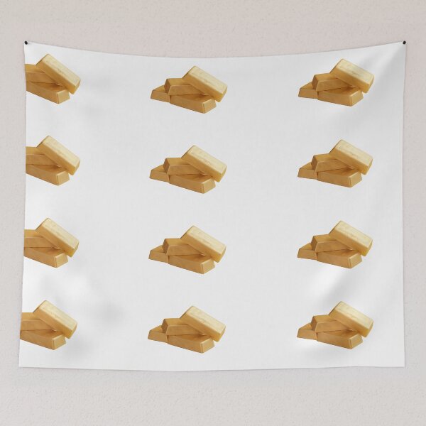 Item preview, Realistic Style Gold Bars, Gold Nuggets, Gold, Stickers, Logo, Illustration, Wall arts, Art Prints and More designed and sold by Kevin Lou.