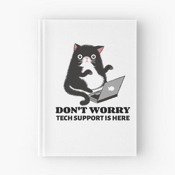 Item preview, Don't Worry Tech Support is Here - Technology designed and sold by Circle-Cats.