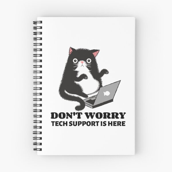 Item preview, Don't Worry Tech Support is Here - Technology designed and sold by Circle-Cats.