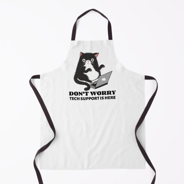 Item preview, Don't Worry Tech Support is Here - Technology designed and sold by Circle-Cats.