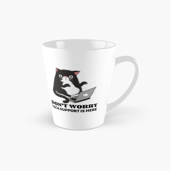 Item preview, Don't Worry Tech Support is Here - Technology designed and sold by Circle-Cats.