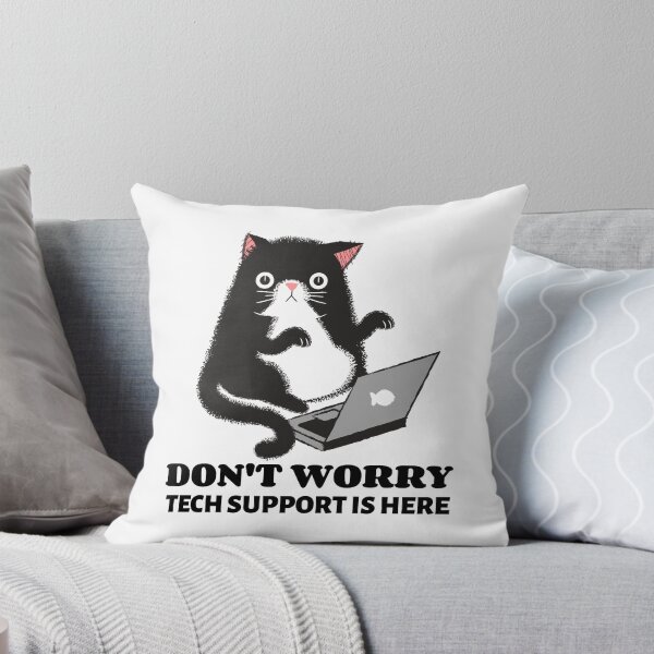 Item preview, Don't Worry Tech Support is Here - Technology designed and sold by Circle-Cats.
