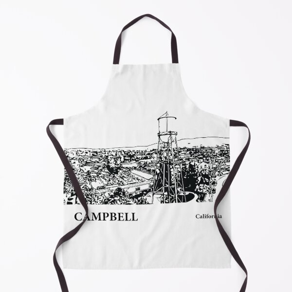 Item preview, Campbell California designed and sold by Lakeric Cityscapes.