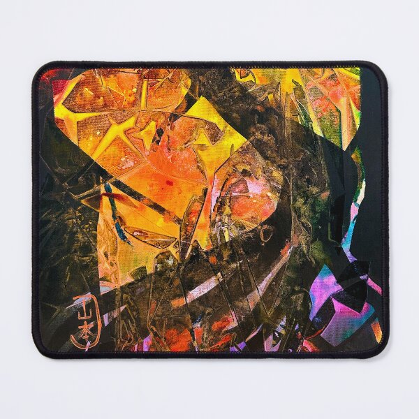 Item preview, Rainbow Kimono Art with Tree, Experimental Acrylic Painting, Abstract Japanese Artwork, Nature-Inspired Abstract Expressionism, Unique Japanese Gifts designed and sold by Windwalker Dreams Art.