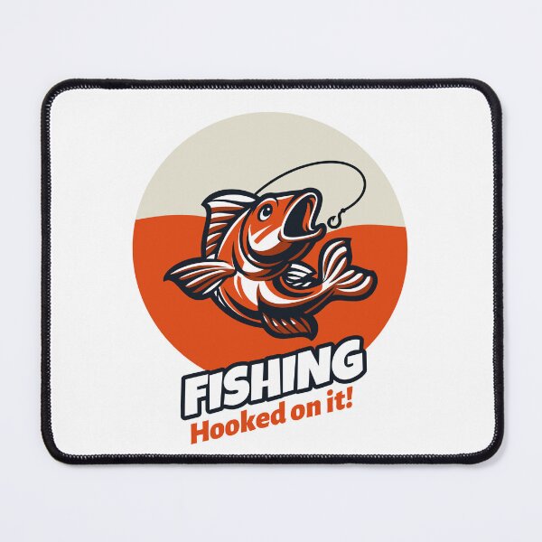 Item preview, Fishing hooked on it! designed and sold by GuesthozGraphix.