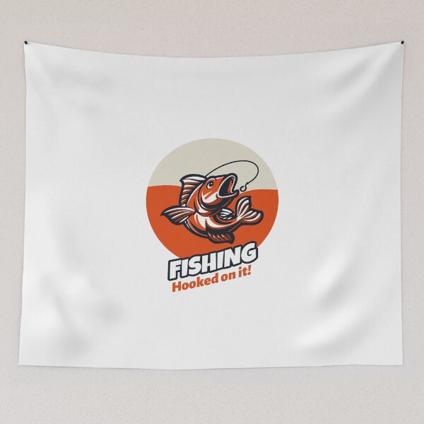 Item preview, Fishing hooked on it! designed and sold by GuesthozGraphix.