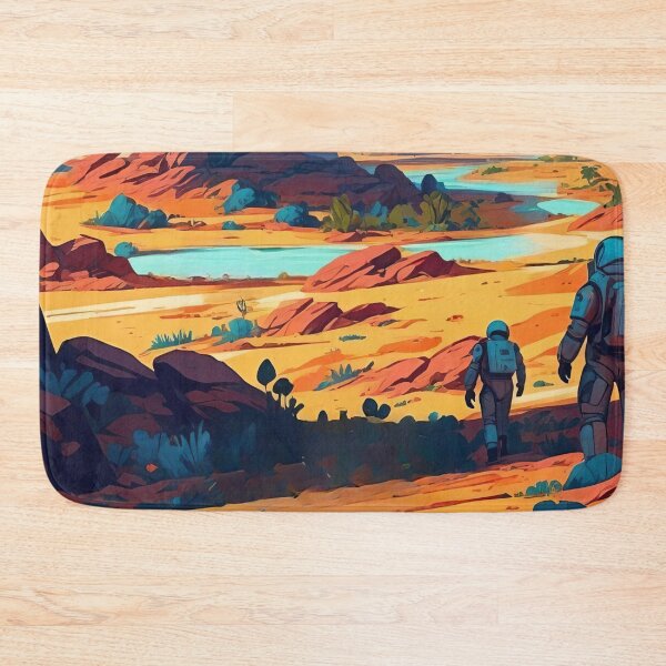 Item preview, Explorers on a Strange Planet Alien Frontier Journey designed and sold by ArtComixHaven.