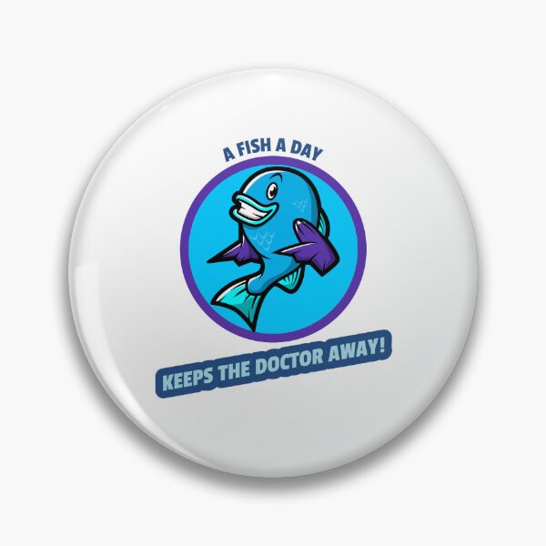 Item preview, A Fish A Day Keeps The Doctor Away! designed and sold by LegacyDesignz.