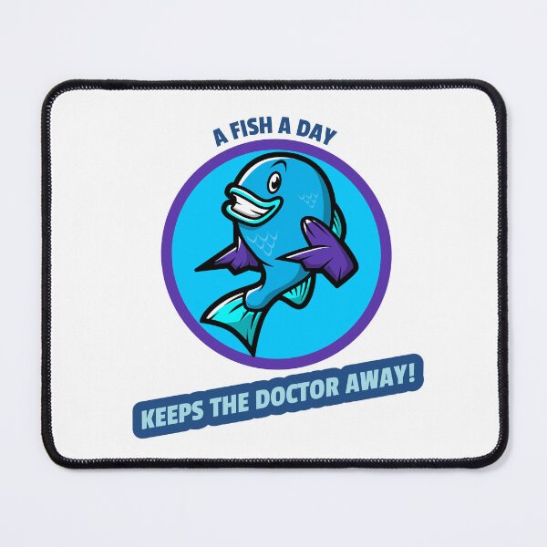 Item preview, A Fish A Day Keeps The Doctor Away! designed and sold by LegacyDesignz.