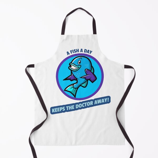 Item preview, A Fish A Day Keeps The Doctor Away! designed and sold by LegacyDesignz.