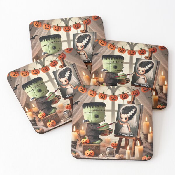 Item preview, Creepy Cute: Frankenstein's Halloween Creation designed and sold by MySheetMusicArt.
