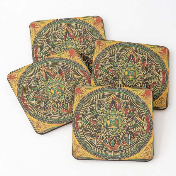 Item preview, Sacred Geometry Meets RasTafari 001 designed and sold by RasTafariDesign.