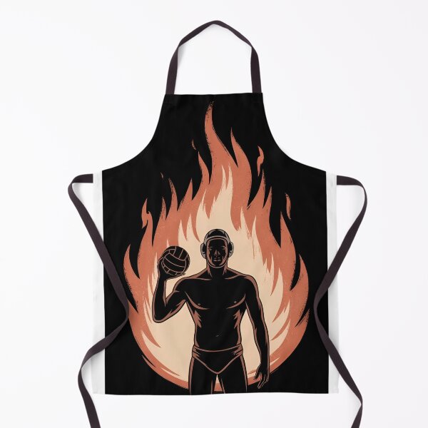 Item preview, Silhouette of water polo player designed and sold by waterpoloworld.