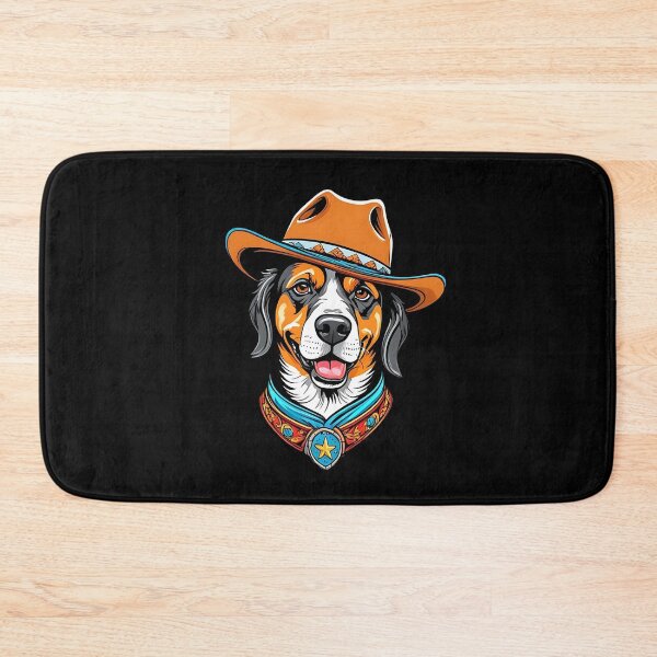 Item preview, Cute sheriff dog wearing a cowboy hat designed and sold by Purr95.