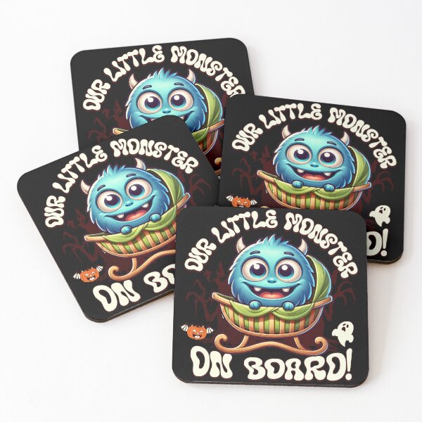 Item preview, Our Little Monster on Board designed and sold by LuxTeesNThings.