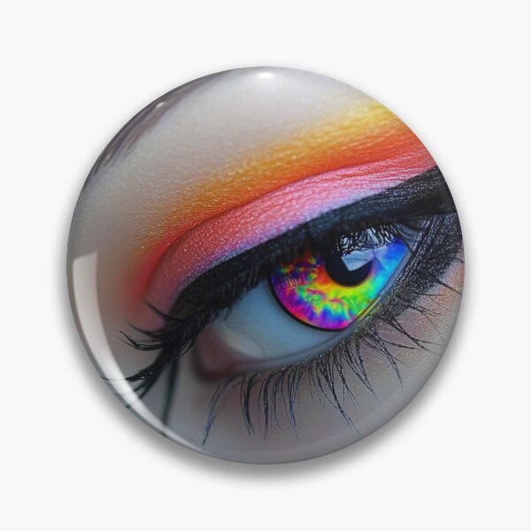 Item preview, Rainbow Eye designed and sold by CursedbyLilith.