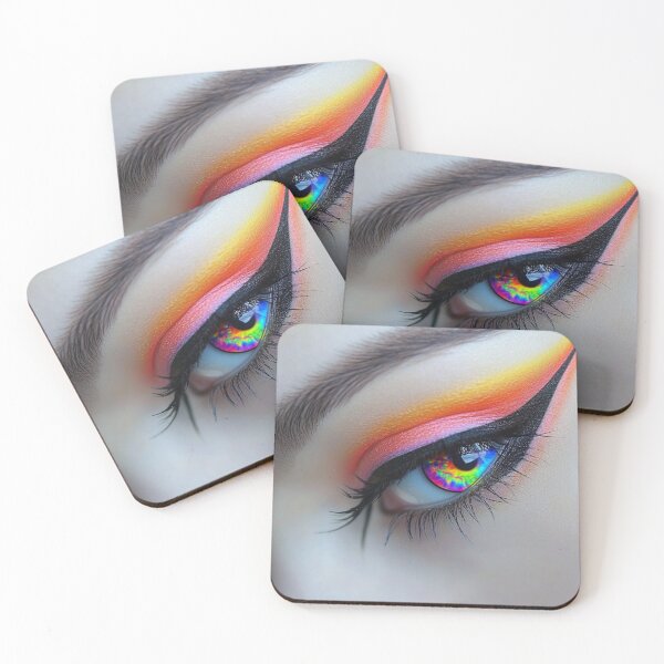 Item preview, Rainbow Eye designed and sold by CursedbyLilith.