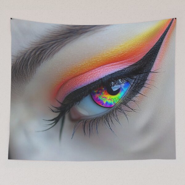 Item preview, Rainbow Eye designed and sold by CursedbyLilith.