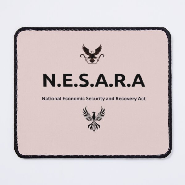 Item preview, NESARA designed and sold by Art With Impact – Statement Art & Apparel for Deep Thinkers.