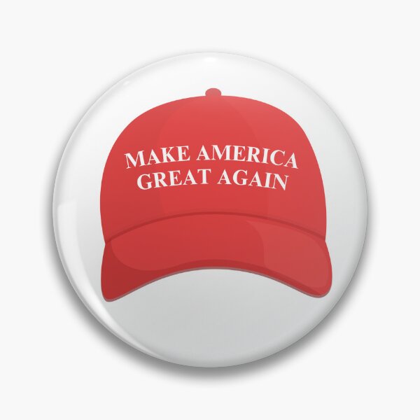 Item preview, MAGA Hat Sticker designed and sold by goodfig.