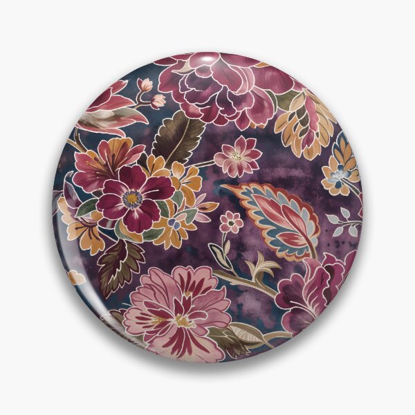Item preview, Exotic Plum Bohemian Floral designed and sold by meggydesigns.