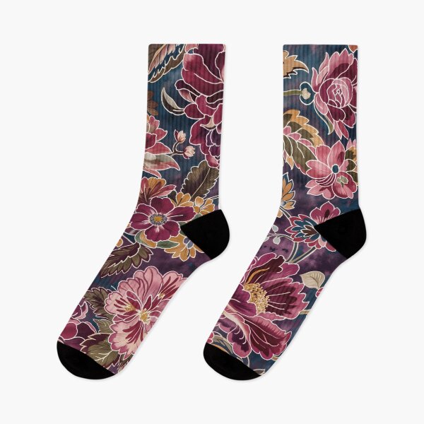 Item preview, Exotic Plum Bohemian Floral designed and sold by meggydesigns.