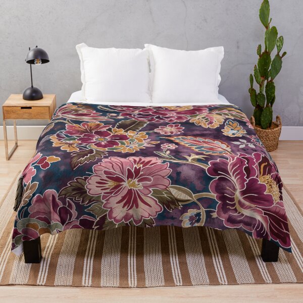 Item preview, Exotic Plum Bohemian Floral designed and sold by meggydesigns.
